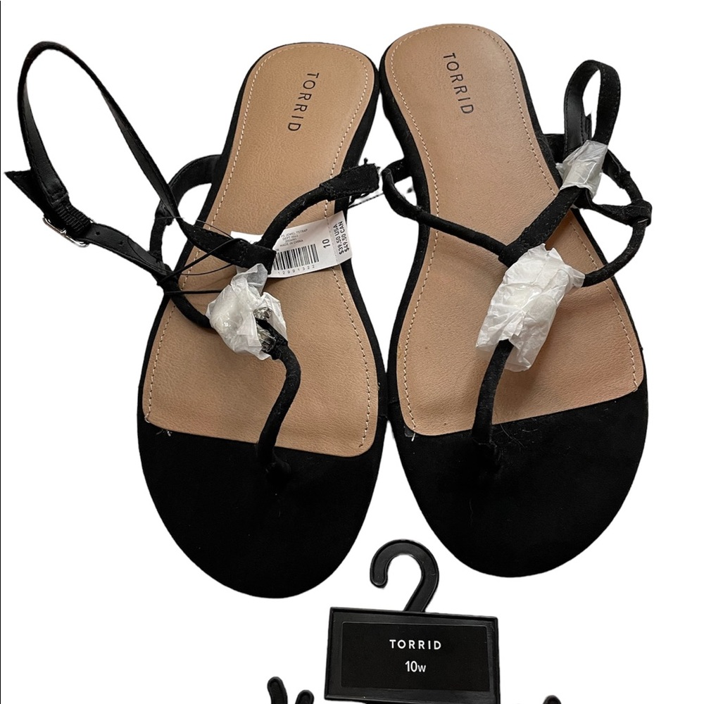 Torrid black sandals